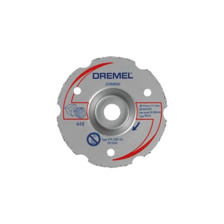 Vágólemez Dremel S600 DSM20 karbid MOST 37310 HELYETT 24530 Ft-ért!