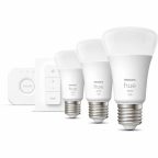   LED Izzók Philips Starter Kit E27 9,5 W Fehér F (3 egység) MOST 89818 HELYETT 74269 Ft-ért!