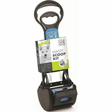 Szemeteslapát MPETS 38 x 12 x 10,5 cm Fekete/Kék Műanyag MOST 24340 HELYETT 15609 Ft-ért!