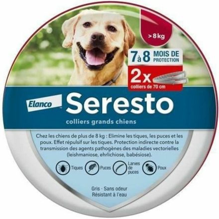 Anti-parasite collar Seresto 70 cm 2 egység MOST 83917 HELYETT 63149 Ft-ért!