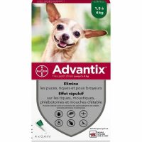   Parazitaellenes Advantix Kutya 1,5-4 Kg 4 egység MOST 39259 HELYETT 25812 Ft-ért!