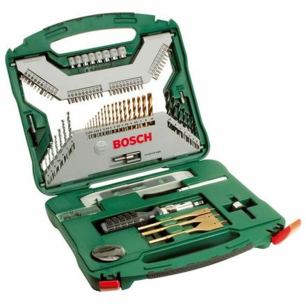 Drill bits and tits set BOSCH X-Line Box Titanium 100 Darabok MOST 62029 HELYETT 46679 Ft-ért!