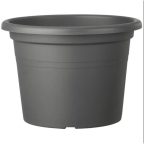   Virágcserép Deroma Henger Antracit Injected Kör Alakú Ø 50 cm 50 x 35 cm MOST 32353 HELYETT 21265 Ft-ért!