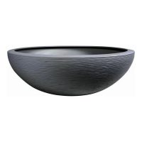   Virágcserép EDA Graphit Washbasin Szürke Sötét szürke (Ø 59 x 21 cm) MOST 38323 HELYETT 25192 Ft-ért!