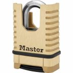   Kombinációs zár Master Lock M1177EURD Sárgaréz MOST 48192 HELYETT 35030 Ft-ért!