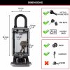 Széf Master Lock 5440EURD Kulcsok Fekete/Ezüst színű Cink 18 x 8 x 6 cm (1 egység) MOST 162877 HELYETT 133193 Ft-ért!