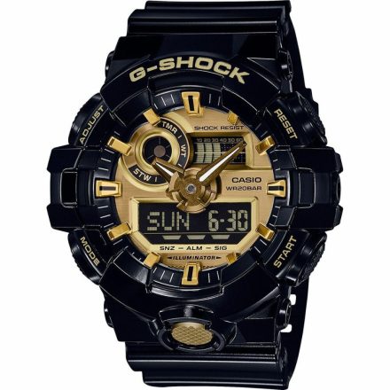 Férfi karóra Casio G-Shock GA-710 Ø 49 mm Fekete Arany MOST 107205 HELYETT 87671 Ft-ért!