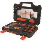   Drill bits and tits set Black & Decker A7231 76 Darabok MOST 46081 HELYETT 33492 Ft-ért!