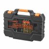 Drill bits and tits set Black & Decker A7231 76 Darabok MOST 46081 HELYETT 33492 Ft-ért!