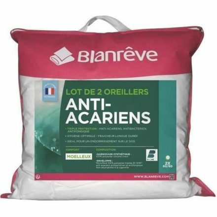 Párnát Blanreve Fehér 60 x 60 cm (2 egység) MOST 35926 HELYETT 23621 Ft-ért!