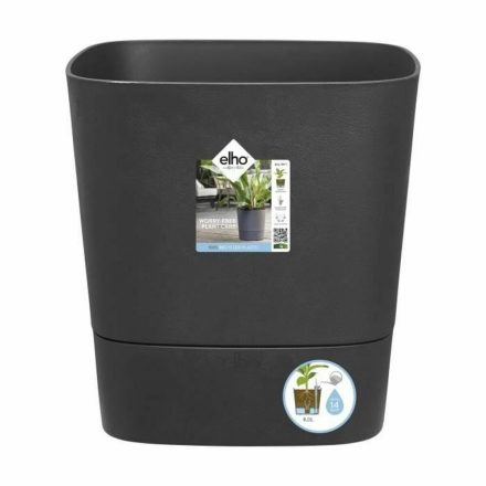 Önöntöző virágcserép Elho Greensense Aqua Care Ø 38 x 38,9 cm Sötét szürke Négyzetben MOST 61557 HELYETT 44745 Ft-ért!