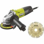   Sarokcsiszoló Ryobi 800 W Ø 125 mm 230 V MOST 72184 HELYETT 54319 Ft-ért!