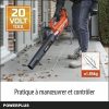 ventilátor Powerplus Powdpg7521 20 V 145 km/h MOST 72316 HELYETT 54418 Ft-ért!