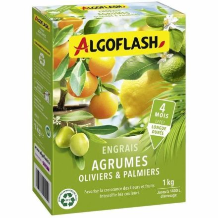 Növényeknek való műtrágya Algoflash Naturasol Olajbogyó Pálmafa Citrusfélék 1 kg MOST 35926 HELYETT 23621 Ft-ért!