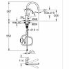 Egykarú Csap Grohe Sárgaréz C-forma MOST 114004 HELYETT 93227 Ft-ért!
