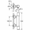 Két fogantyús csaptelep Grohe Precision Start Zuhany Matt fekete Fém MOST 182576 HELYETT 150960 Ft-ért!