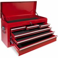   Szerszámos fiók Defpro Piros Kulcsos Fém 6 fiók MOST 99277 HELYETT 74715 Ft-ért!