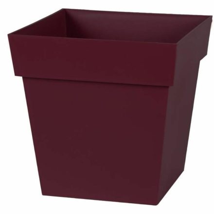 Virágcserép Ecolux Toscana Piros Burgundi 32 x 32 x 32 cm MOST 24781 HELYETT 15891 Ft-ért!