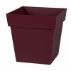 Virágcserép Ecolux Toscana Piros Burgundi 32 x 32 x 32 cm MOST 24781 HELYETT 15891 Ft-ért!