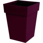   Virágcserép Ecolux Toscana Piros Burgundi 51 L 39 x 39 x 53 cm MOST 38246 HELYETT 25142 Ft-ért!