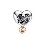   Női Báj Pandora LOVE YOUR DAUGHTER HEART MOST 71287 HELYETT 46870 Ft-ért!