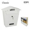 postafiók EDM Acél Fehér Classic (29,5 x 10,5 x 35,5 cm) MOST 21865 HELYETT 14725 Ft-ért!