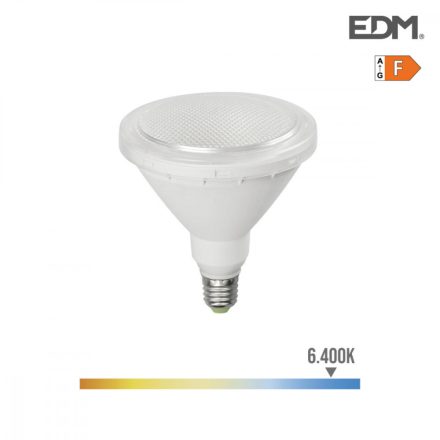 LED Izzók EDM F 15 W E27 1200 Lm Ø 12 x 13,8 cm (6400 K) MOST 13821 HELYETT 8276 Ft-ért!