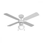   Mennyezeti Ventilátor Lámpával EDM Caribe Fehér 50 W MOST 48641 HELYETT 37023 Ft-ért!