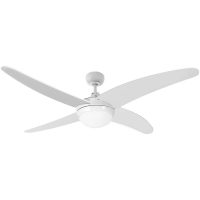   Mennyezeti Ventilátor Lámpával EDM Caspio Fehér 60 W Ø 132 cm MOST 103609 HELYETT 87555 Ft-ért!