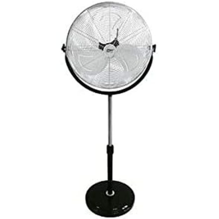 Álló Ventilátor EDM Fekete ipari Ezüst színű 120 W MOST 59817 HELYETT 45522 Ft-ért!