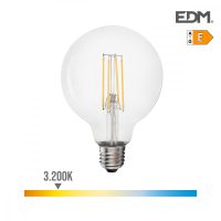   LED Izzók EDM E 6 W E27 800 lm ø 9,5 x 14,5 cm (3200 K) MOST 9018 HELYETT 5060 Ft-ért!