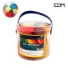 Nejlon Szorító Karima EDM 48351 Válogatott színek 100 x 2 mm 100 x 2,5 mm 1000 Unidades MOST 11060 HELYETT 6622 Ft-ért!