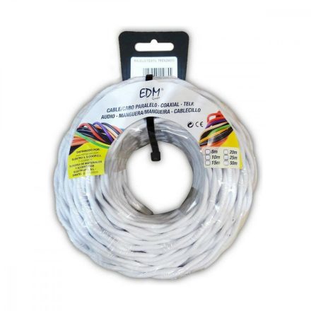 Kábel EDM 3 x 1 mm Fehér 5 m MOST 14672 HELYETT 9880 Ft-ért!