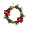 Adventi koszorú Everlands 680452 Zöld (Ø 50 cm) MOST 13620 HELYETT 8152 Ft-ért!