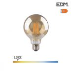   LED Izzók EDM F 8 W E27 720 Lm Ø 9,5 x 14 cm (2000 K) MOST 12831 HELYETT 7681 Ft-ért!