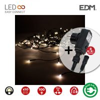   LED-es fényfüggöny EDM Easy-Connect Programozható Meleg fehér (2 x 1 m) MOST 23876 HELYETT 16081 Ft-ért!