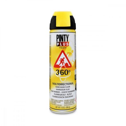 Spray festék Pintyplus Tech T146 360º Sárga 500 ml MOST 8809 HELYETT 4944 Ft-ért!