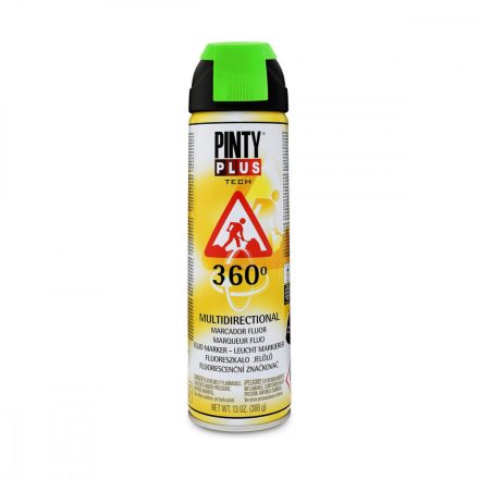 Spray festék Pintyplus Tech T136 360º Zöld 500 ml MOST 8809 HELYETT 4944 Ft-ért!