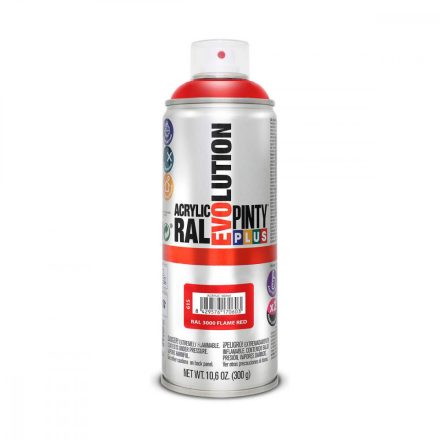 Spray festék Pintyplus Evolution RAL 3000 400 ml Flame Red MOST 7897 HELYETT 4431 Ft-ért!