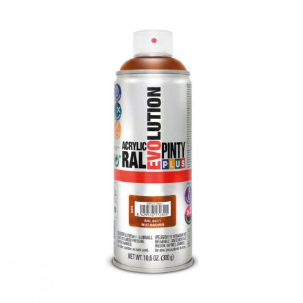 Spray festék Pintyplus Evolution RAL 8011 400 ml Nut Brown MOST 7897 HELYETT 4431 Ft-ért!