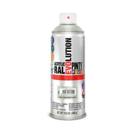 Spray festék Pintyplus Evolution RAL 7035 400 ml Világos szürke MOST 7897 HELYETT 4431 Ft-ért!