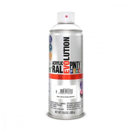 Spray festék Pintyplus Evolution RAL 9010 400 ml Pure White MOST 7897 HELYETT 4431 Ft-ért!