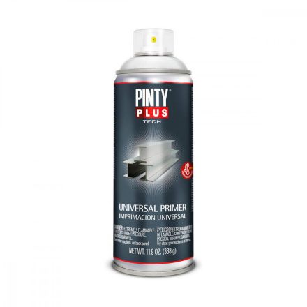 Spray festék Pintyplus Tech I101 Egyetemes 400 ml Alapozó festék Fehér MOST 11810 HELYETT 5614 Ft-ért!