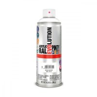  Spray festék Pintyplus Evolution RAL 9010 400 ml Szaténezett Pure White MOST 7897 HELYETT 4431 Ft-ért!
