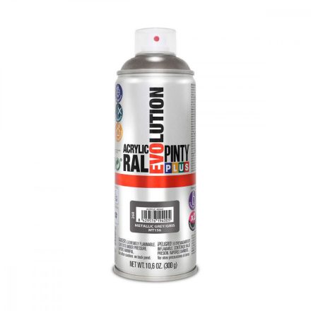 Spray festék Pintyplus Evolution MT156 Fémes 400 ml Szürke MOST 12553 HELYETT 7044 Ft-ért!