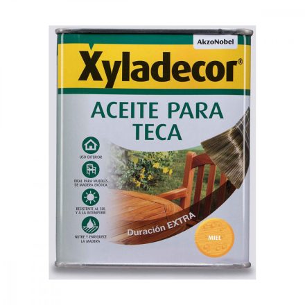 Teak olaj AkzoNobel Xyladecor Méz 750 ml Matt MOST 14131 HELYETT 8458 Ft-ért!
