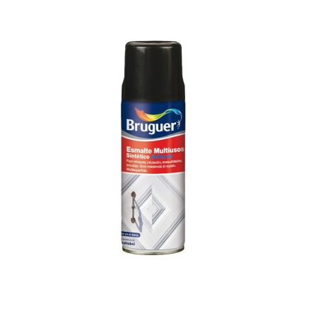 szintetikus zománc Bruguer 5197993 Spray többcélú Fekete 400 ml Matt MOST 8167 HELYETT 4886 Ft-ért!