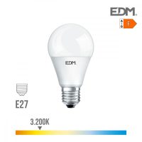  LED Izzók EDM F 17 W E27 1800 Lm Ø 6,5 x 12,5 cm (3200 K) MOST 8840 HELYETT 4961 Ft-ért!