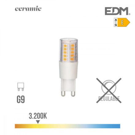 LED Izzók EDM E 5,5 W G9 650 Lm Ø 1,8 x 5,4 cm (3200 K) MOST 8840 HELYETT 4961 Ft-ért!
