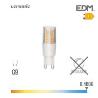  LED Izzók EDM E 5,5 W G9 650 Lm Ø 1,8 x 5,4 cm (6400 K) MOST 8840 HELYETT 4961 Ft-ért!